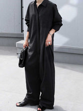 Long Sleeve Loose Casual Jumpsuit